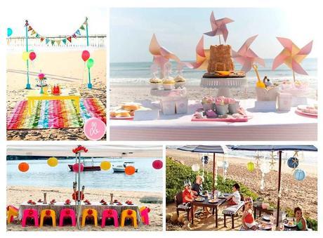 ideas de decoración para fiesta infantil en la playa