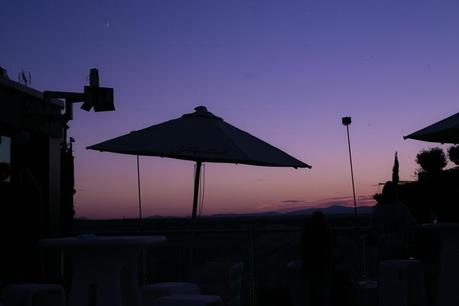 terraza, hotel santo domingo, Madrid