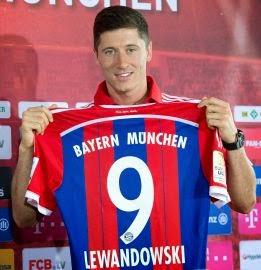Lewandowski es presentado con el FC Bayern