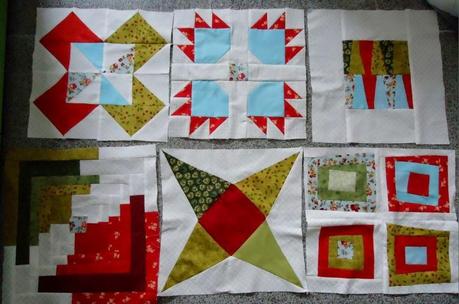 Classic meets Modern. Mod-Logs:Wonky log cabin.Wonky Courthouse.