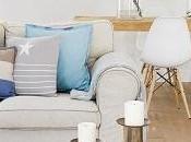 Estilo nórdico amarillo azul polonia