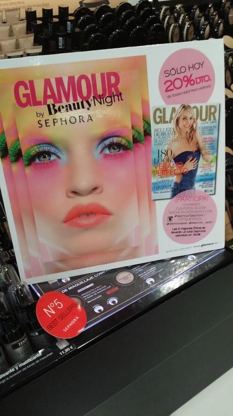 Evento GLAMOUR - SEPHORA Badajoz 2014