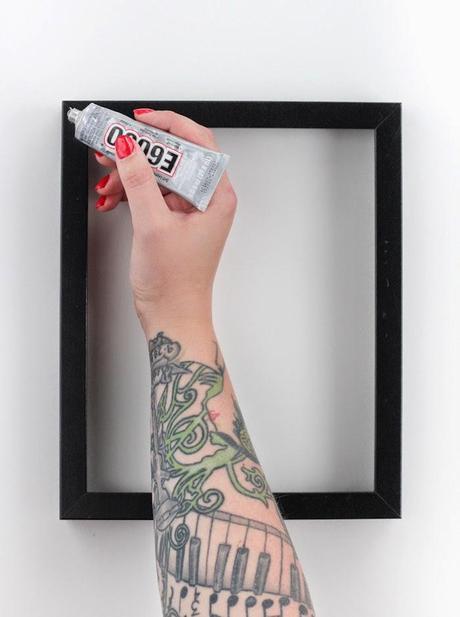 DIY: Marco con piedrecitas