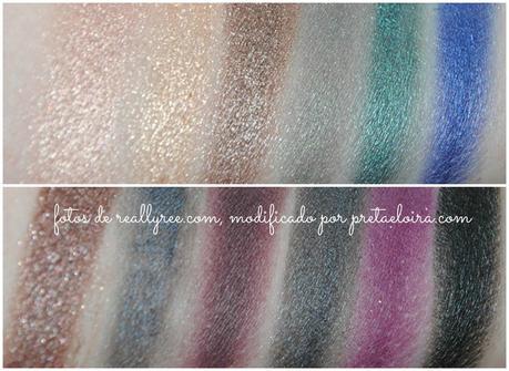 próxima paleta de Sleek para agosto, ARABIAN NIGHTS; Smoke & Shadows SWATCHES!!