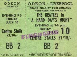 50 AÑOS: 10 JULIO 1964 - EL REGRESO Y ESTRENO DE 'A HARD DAY'S NIGHT' LIVERPOOL ( 2 VIDEOS )