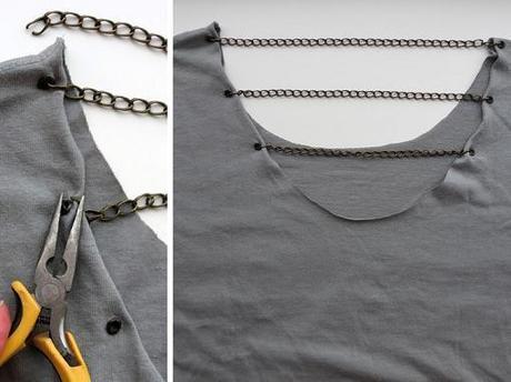 DIY: Customizar camisetas básicas Parte 3