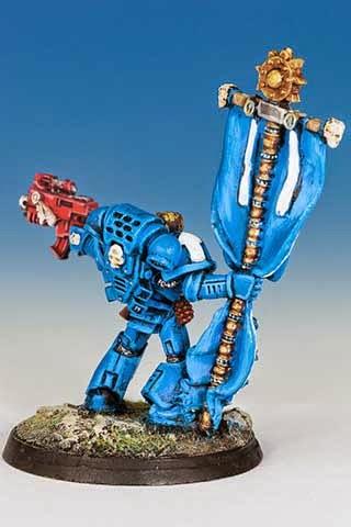 Portaestandarte de edición especial de los Ultramarines(2000)