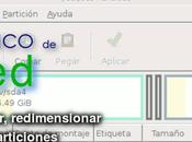Manual básico Gparted: Cambiar tamaño, crear, formatear borrar particiones