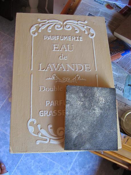 Cuadrito baño con Chalky 