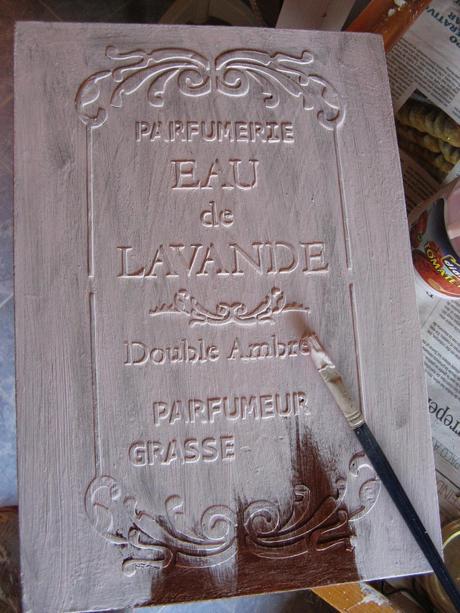 Cuadrito baño con Chalky 