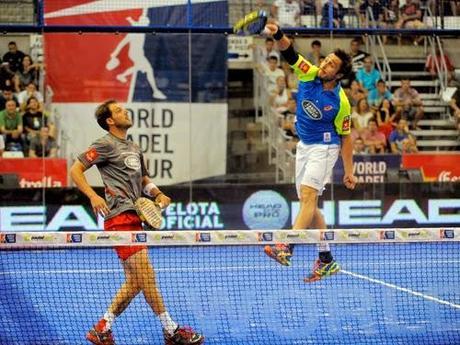 Belasteguín y Juan Martín Díaz en el Estrella Damm Castellón Open