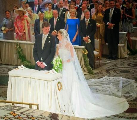 Bélgica: Boda de Amadeo y Elisabetta