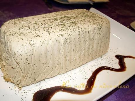 Terrina trufada de salmón y atún