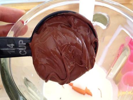 Polos de Nutella recetas postres rápidos recetas postres fáciles y rápidos recetas fáciles con nutella recetas de postres con nutella receta delikatissen Receta de Polos de Nutella receta de polos caseros helados con nutella