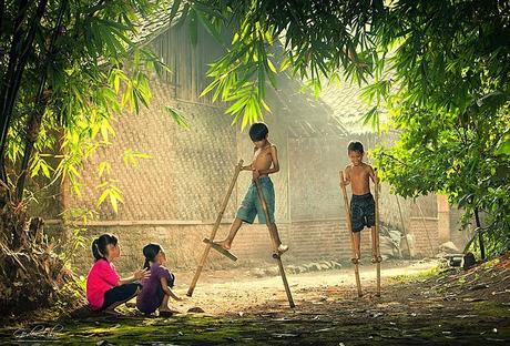 Como se divierten los niños de otros países?