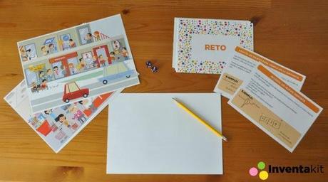 INVENTA Kit. Juego para fomentar la creatividad en los niños