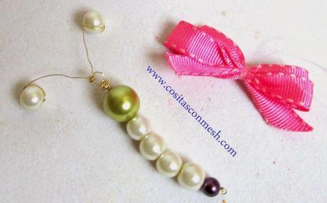Cómo hacer una libelula para collar Cómo hacer una libelula para collar