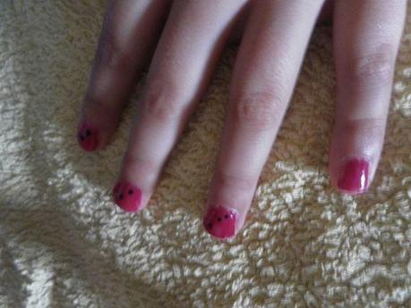 manicura con alejandra, manicura, manicura dados, nails, nailsart, blog soloyo