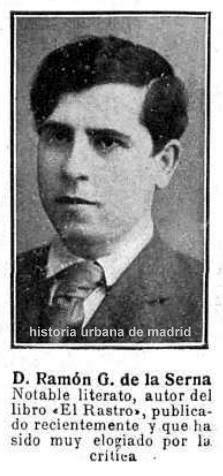 Madrid, 11 de julio de 1914. El Rastro de Ramón Gómez de La Serna