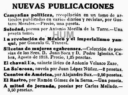 Madrid, 11 de julio de 1914. El Rastro de Ramón Gómez de La Serna