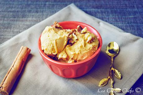 Pumpkin Pie Ice Cream ( helado de tarta de calabaza)