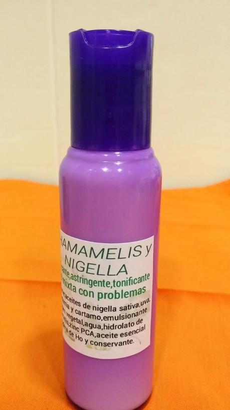 Crema al Comino Negro y Hamamelis-antiacne pieles mixtas apta para embarazadas