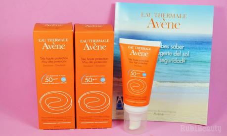 rubibeauty review avene protector solar facial oil free 50+