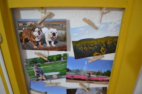 diy ventana amarilla