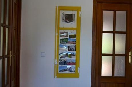 diy ventana amarilla