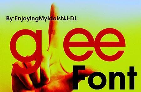 glee_font_by_Saltaalavista_Blog