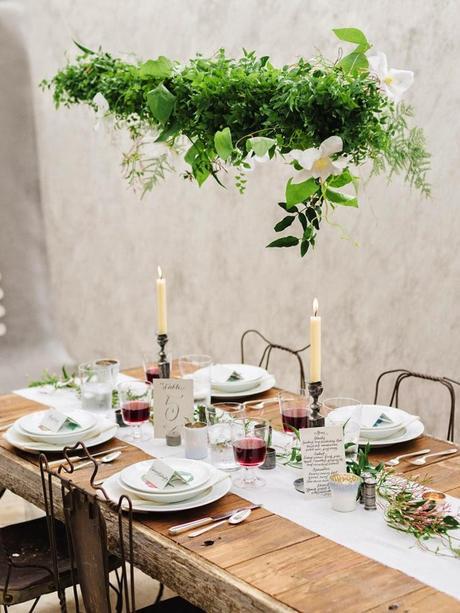 #Boda romántica con una mesa preciosa