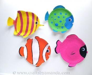 DIY! Cómo hacer peces de colores y demás habitantes marinos