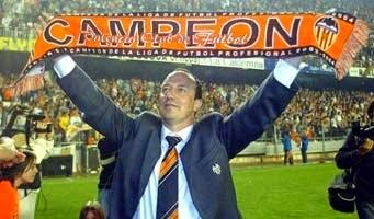 Rafael Benitez - entrenador del Valencia 2001-2004