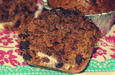 DOBLE CHOCOLATE HELADO CON MUFFINS