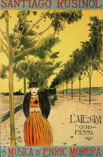 SANTIAGO RUSIÑOL, PURO IMPRESIONISMO