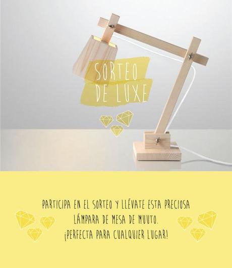 Sorteo + Descuentos DELUXE Sorteo Muuto DTA DECORATUALMA