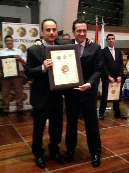 MAYASA recibe ''Medalla de Oro'' de Radio Turismo por la labor turística que el Parque Minero de Almadén viene desarrollando
