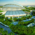 Singapore SportsHub / DPArchitects Rendering 7