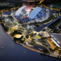 Singapore SportsHub / DPArchitects Rendering 12