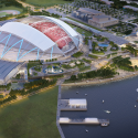 Singapore SportsHub / DPArchitects Rendering 13
