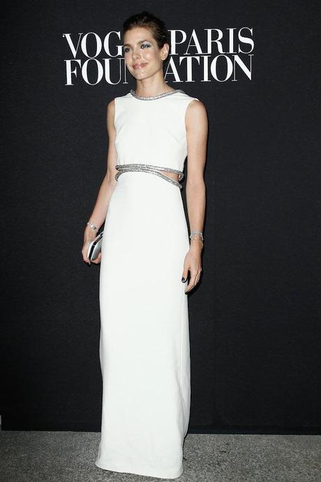 Carlota Casiraghi, de Gucci en la Vogue Foundation Gala.