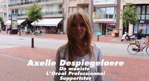 La verdadera ganadora del mundial es la belga Axelle Despiegelaere con un contrato de L'Orèal.