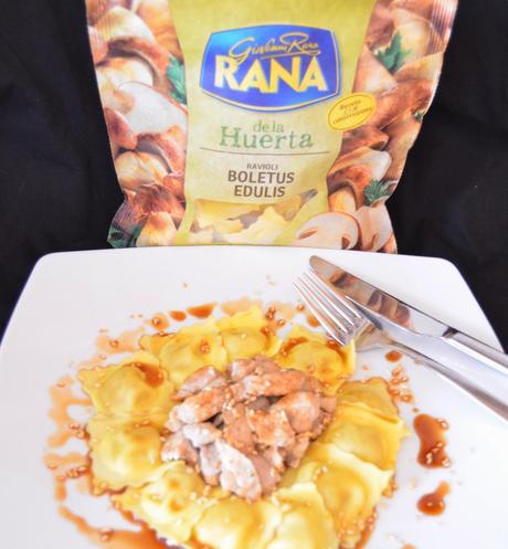 PASTA FRESCA RELLENA DE BOLETUS CON SOLOMILLO Y SALSA AL PEDRO XIMENEZ PASTA FRESCA RELLENA DE BOLETUS CON SOLOMILLO Y SALSA AL PEDRO XIMENEZ
