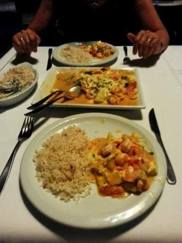 Buen comer y baile popular en Natal