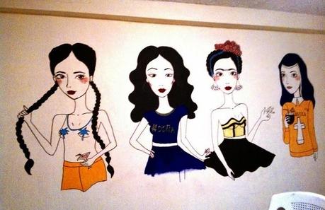 La Malinche, María Félix, Frida Kahlo y Sor Juana