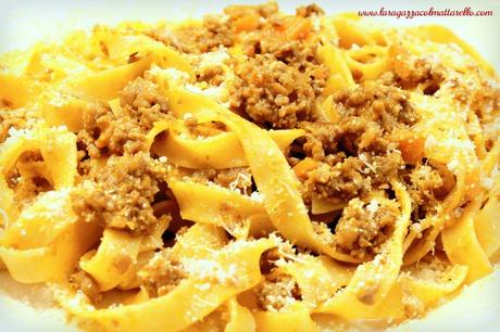 Pasta con ragù a la Bolognese (pasta a la boloñesa) ~ recetas primeros  ~ IMG 8642m2