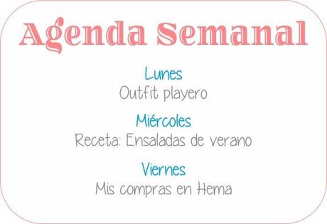 Agenda Semanal 14/07 - 20/07