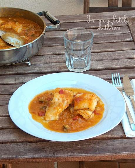 Bacalao con tomate