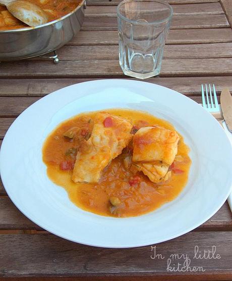 Bacalao con tomate