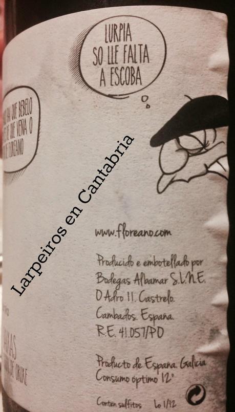 Vino Blanco Albamar Moncha 2012 Edición Especial: Orgasmo vinícola